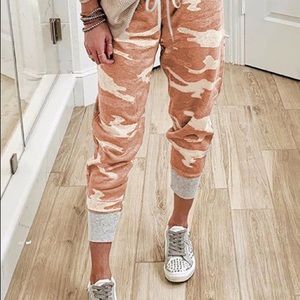 Camo Knit Joggers